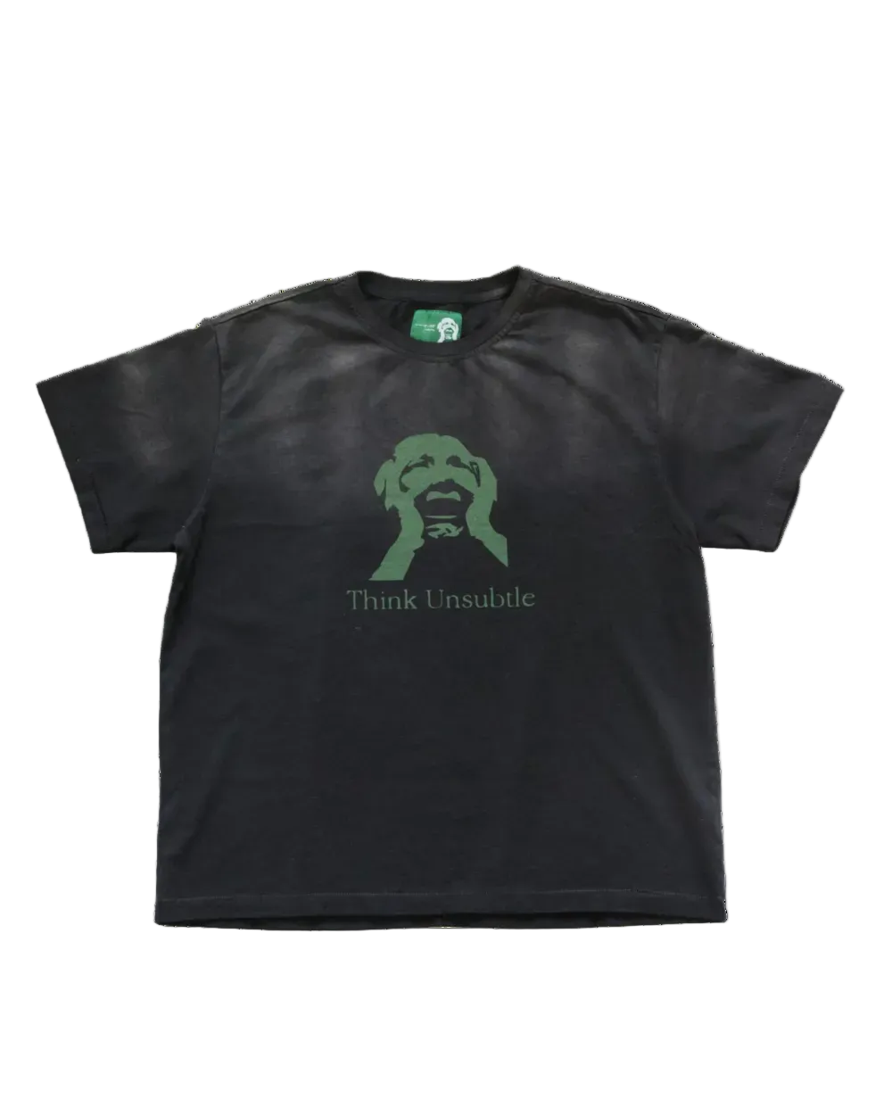 Think Unsubtle Tee Ash Black