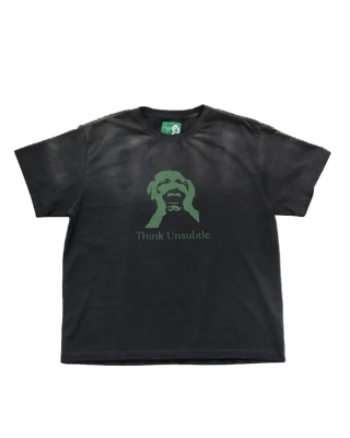 Think Unsubtle Tee Ash Black