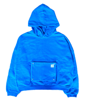 Load image into Gallery viewer, Blue Bag Hoodie

