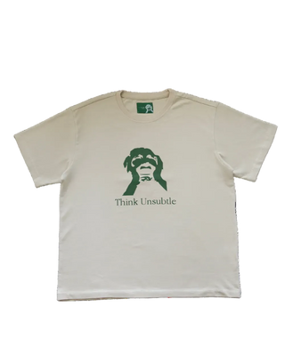 Think Unsubtle Tee Off White