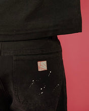 Load image into Gallery viewer, Black Painters Denim(dirty)(pre order)
