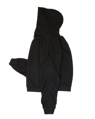 Black Leaf Hoodie