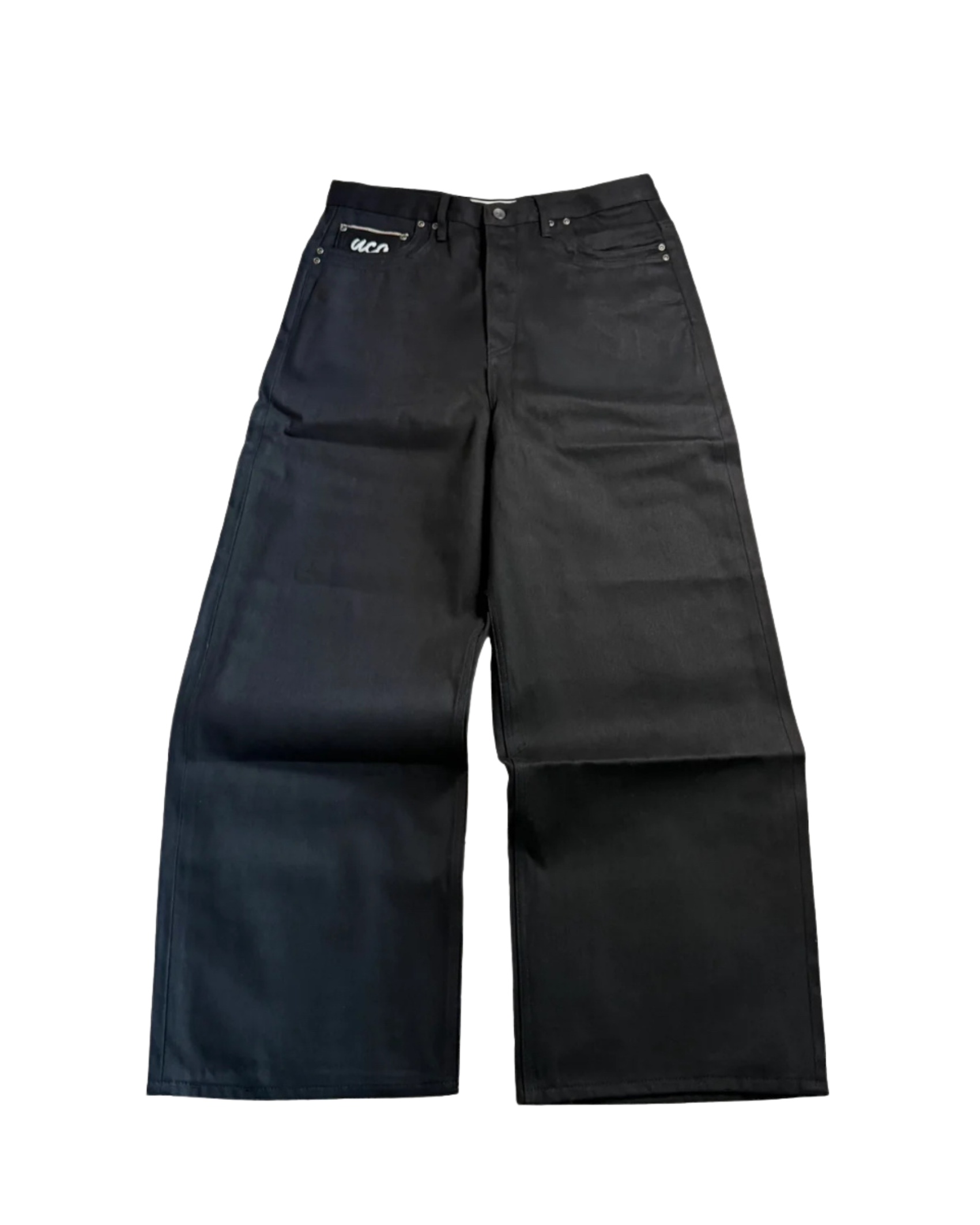JET BLCK SELVEDGE DNM
