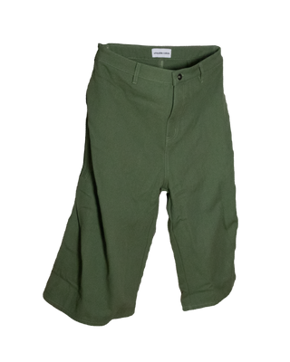 Leaf Capris Green