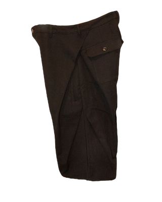 Leaf Capris Black