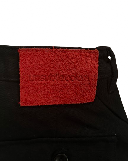 Leaf Capris Black